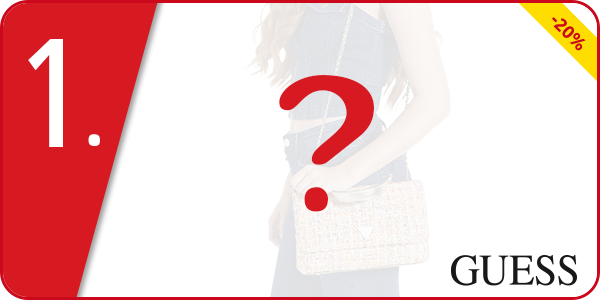 GUESS Wandelbare Handtasche, golden/mehrfarbig