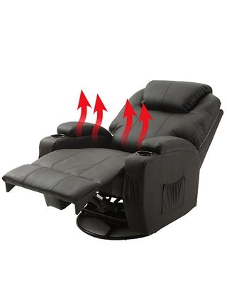 Elektrischer Relax-Sessel mit Wärme- und Massagefunktion