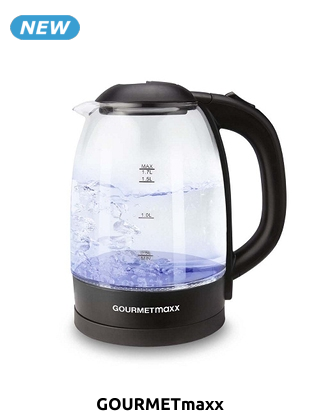 GOURMETmaxx Wasserkocher, 1,7 l