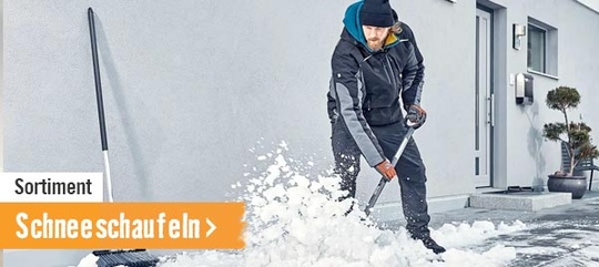 Schneeschaufeln im HORNBACH Onlineshop