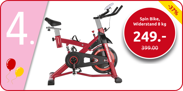 Spin Bike, Widerstand 8 kg