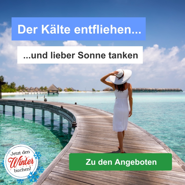 Jetzt den Winter buchen und Sonne tanken