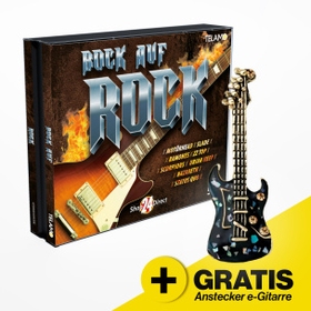 BOCK AUF ROCK! + GRATIS Anstecker E-Gitarre