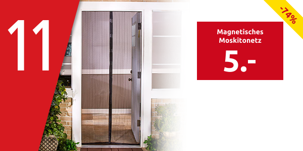Magnetisches Moskitonetz