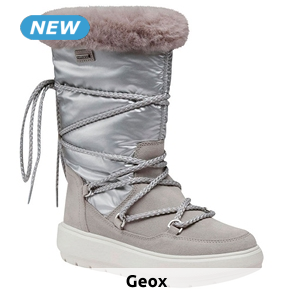 GEOX Bottes «Kaula», argenté