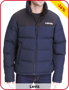 Levi's Herrenparka Arctic, blau