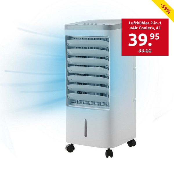 Luftkühler 2-in-1 «Air Cooler», 4 l