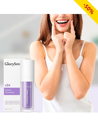 Zahnaufhellung «Glory Smile V34», 2 x 30 ml