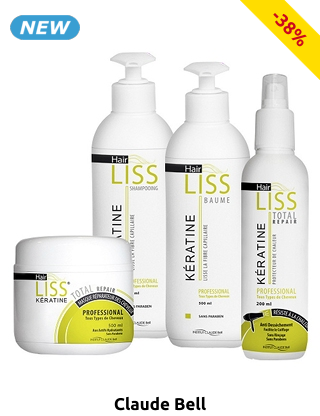 Claude Bell Haarpflege-Set «Keratine», 4 Produkte