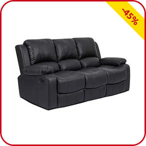 Relax-Sofa «Boston», 3-Sitzer