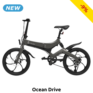 Ocean Drive Elektrisches Velo «S6L», zusammenklappbar, bis zu 25 km/h