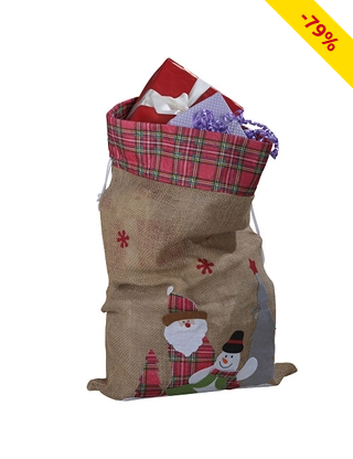 Weihnachtssack, 45 x 70 cm