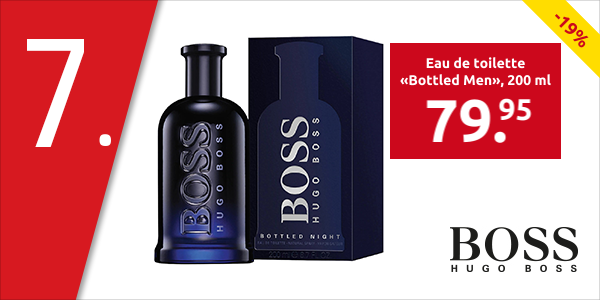 HUGO BOSS Eau de toilette «Bottled Men»für IHN, 200 ml