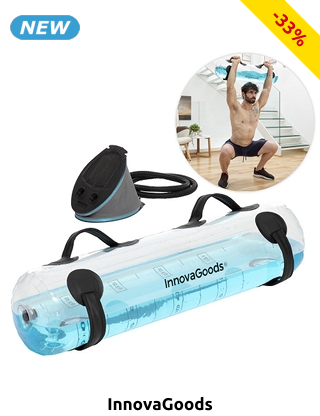 InnovaGoods Muskeltraining-Sack «Water Bag Fitness» , mit Luftpumpe