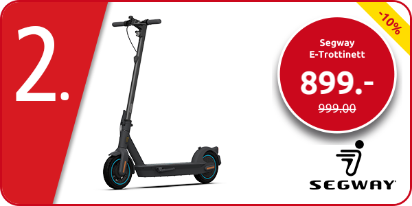 Segway E-Trottinett «Ninebot KickScooter MAX G30D»
