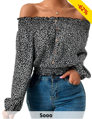 Kurzes Top «Mystic», schwarz/weiss