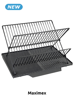 Maximex klappbarer Geschirrabtropfer mit Matte