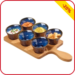 Apero Set Glasur, 7-teilig