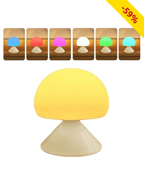 Intelligente Tischlampe, mit Sprachsteuerung, 7 Farben