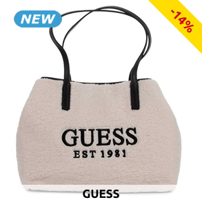 GUESS Tasche «Vikki Tote», weiss