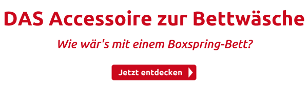 DAS Accessoire zur Bettwäsche