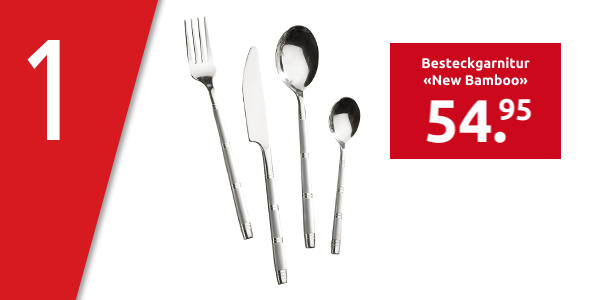 Besteckgarnitur «New Bamboo»