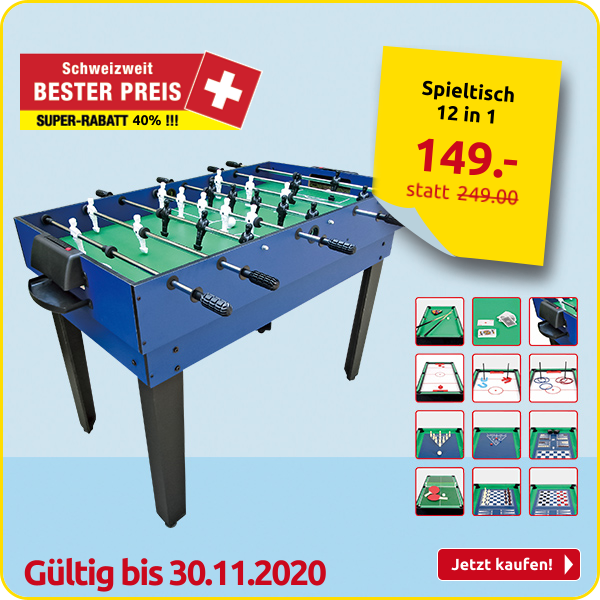 Spieltisch 12 in 1