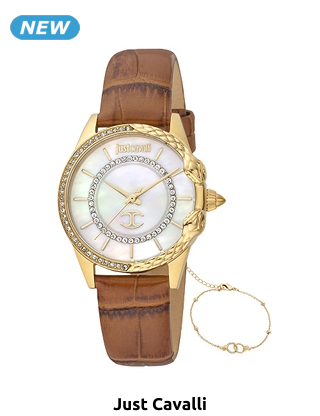 Just cavalli Damenuhr «Celine», braun