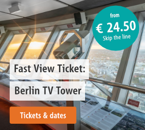Fast View Ticket for Berlin TV Tower: Observation Deck