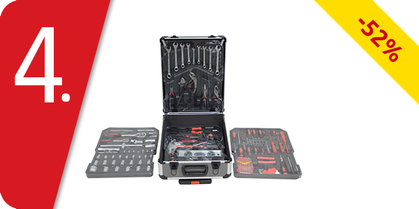 Werkzeugkoffer, 186-teilig