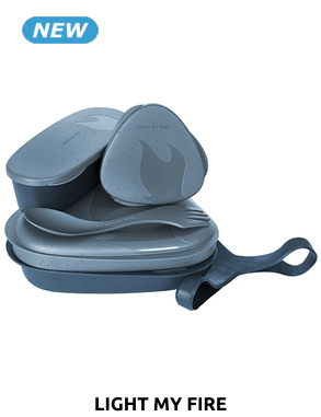 Light My Fire Lunchkit «Hazyblue», 8-teilig, für 1 Person