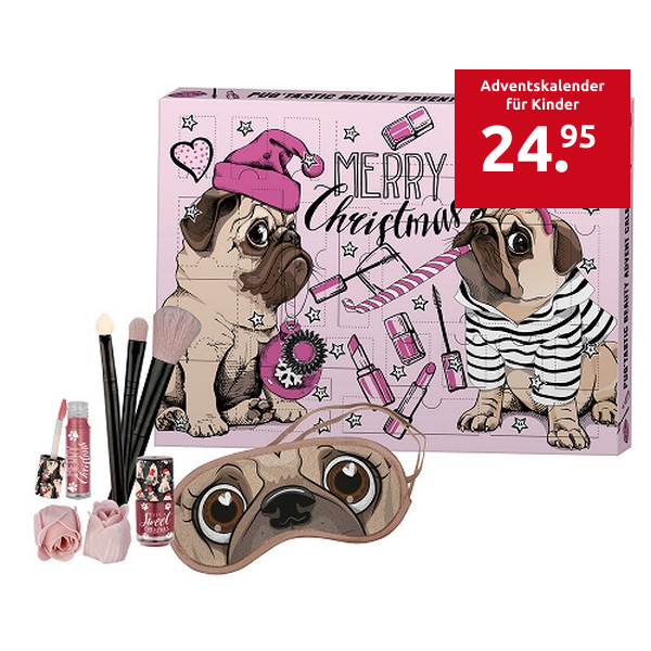 Adventskalender für Kinder «Pug'Tastic»