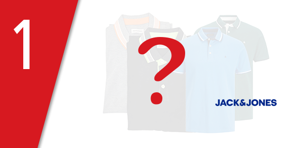 JACK & JONES Polohemden, 2er-Pack, schwarz + grau