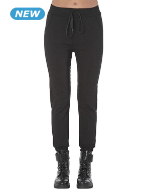 Leggings im Jeansstyle, schwarz