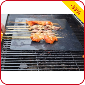 Grillteppich «Grill Mat», 5 Stück