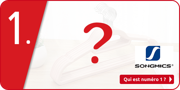 Songmics Kleiderbügel mit Samt, 50 Stück, hellrosa