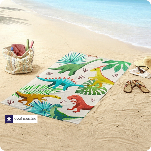 Strandtuch «Dinos», 75 x 150 cm