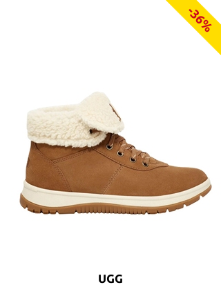 UGG Stiefeletten aus Wildleder, braun