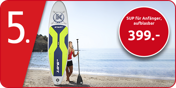 SUP für Anfänger, aufblasbar, L 320 x 81 cm