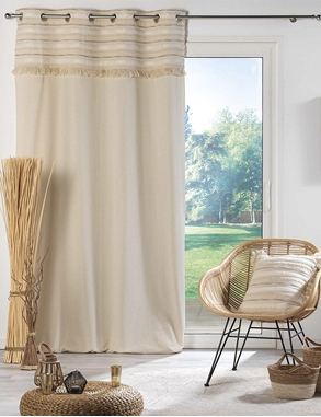 Vorhang «Atlas», 1 Stück, H 240, L 140 cm