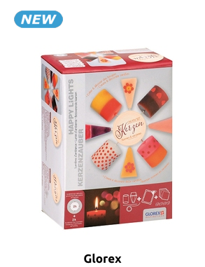 Glorex Creativ-Set für Kerzengestaltung