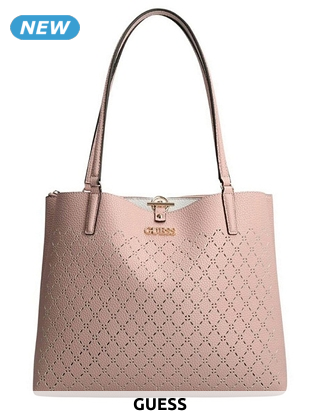 GUESS Handtasche «Amara», blassrosa