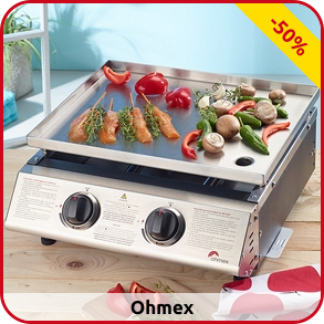 Gasgrill/Plancha Ohmex 2020