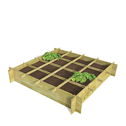 OUTDOOR LIFE Vierkante meter tuin 120x120x20 cm | HORNBACH
