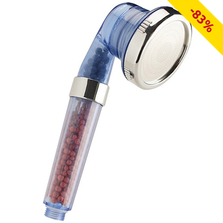 Wasserspar-Duschkopf «Koreanischer Stil 3-in-1»