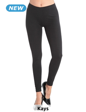 Leggings chauds, noir