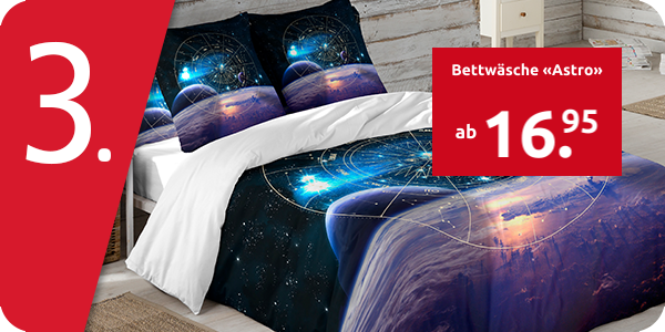 Bettwäsche «Astro»