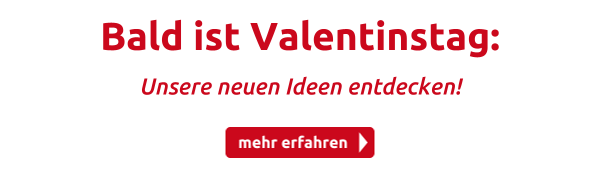 Bald ist Valentinstag: