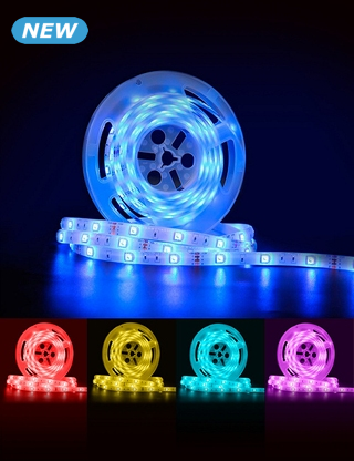 LED-Band-Set, 5 m, für drinnen und draussen