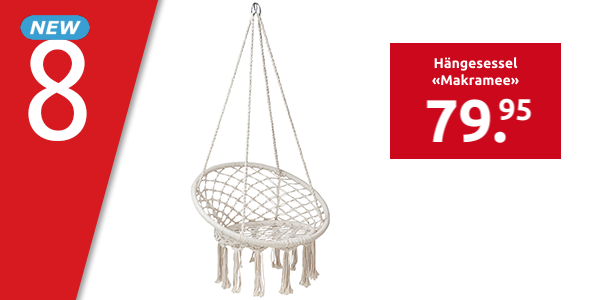 Hängesessel «Makramee»